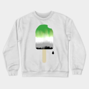 One Proud Popsicle - Aro Pride Flavor Crewneck Sweatshirt